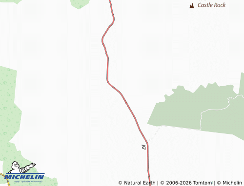 MICHELIN Upper Dawson map - ViaMichelin
