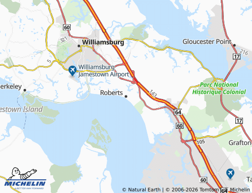 Mappa MICHELIN Roberts - ViaMichelin
