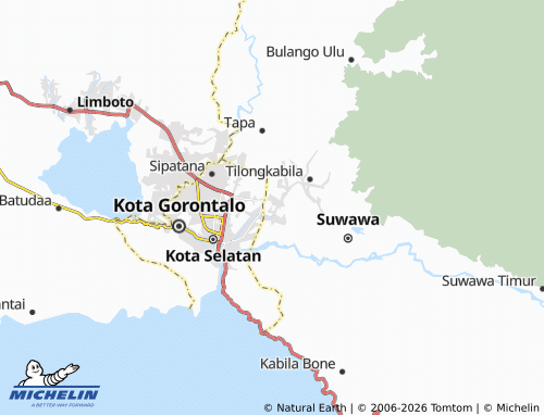 Mapa MICHELIN Kabila - ViaMichelin