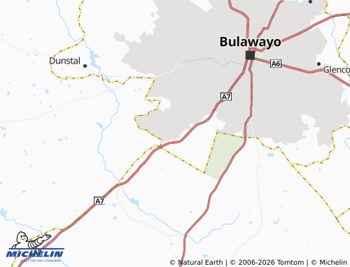 MICHELIN Emganwini map - ViaMichelin