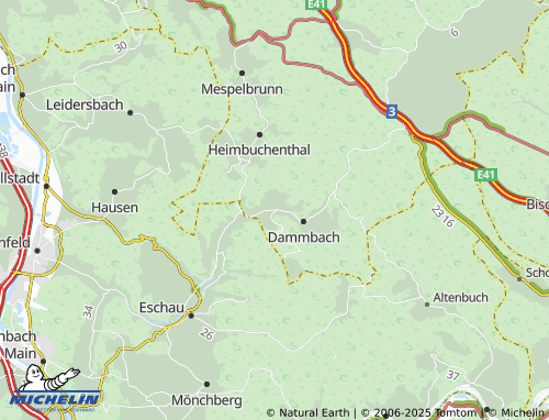 Mapa MICHELIN Wintersbach - ViaMichelin