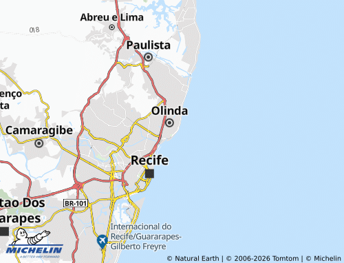 Mappa MICHELIN Carmo - ViaMichelin