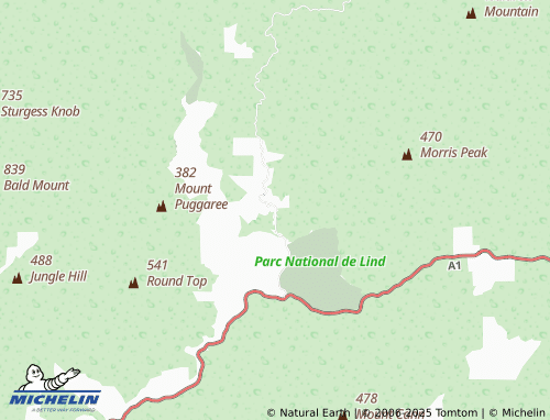 MICHELIN Club Terrace map - ViaMichelin