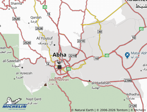 Carte MICHELIN al-'Areen - ViaMichelin