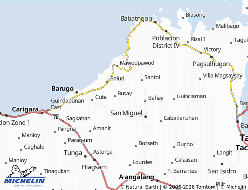 MICHELIN Cabolo-an map - ViaMichelin