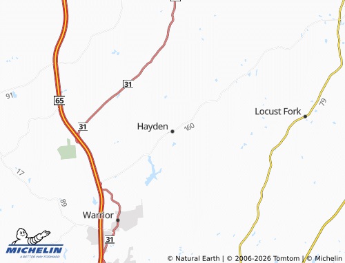 Mappa MICHELIN Hayden - ViaMichelin
