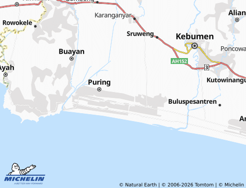 Carte MICHELIN Krandegan - ViaMichelin