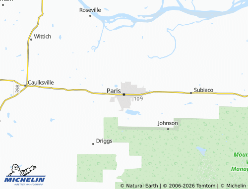 Mapa MICHELIN Paris - ViaMichelin