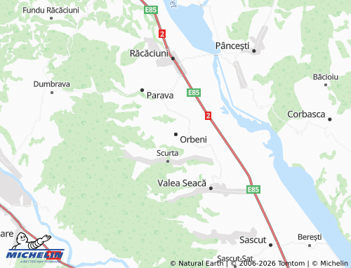 Mappa MICHELIN Orbeni - ViaMichelin