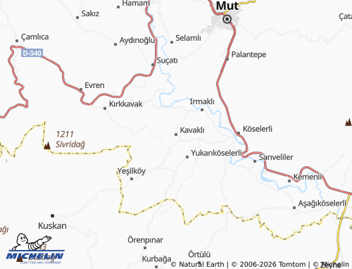 Mappa MICHELIN Kavaklı - ViaMichelin