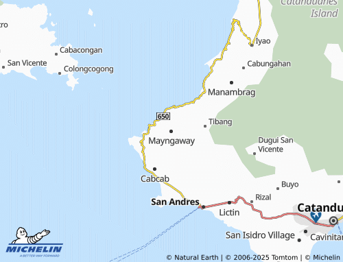 MICHELIN Mayngaway map - ViaMichelin