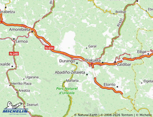 Mappa MICHELIN Iurreta - ViaMichelin
