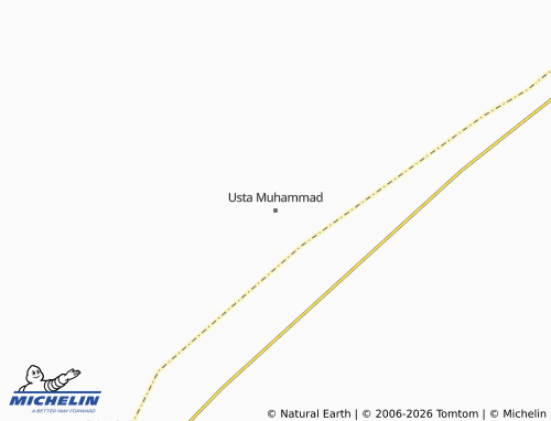 MICHELIN-Landkarte Usta Muhammad - ViaMichelin