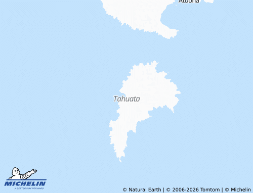 MICHELIN Tahuata map - ViaMichelin