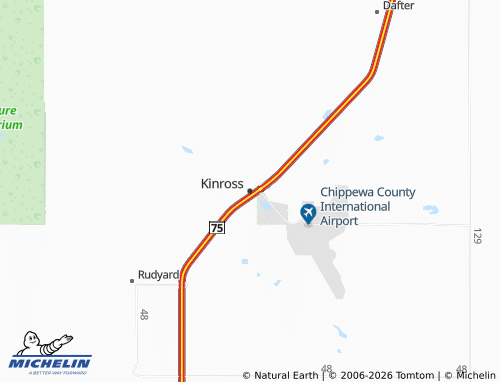 Carte MICHELIN Kinross - ViaMichelin