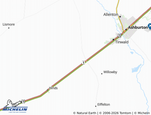 Mapa MICHELIN Winslow - ViaMichelin