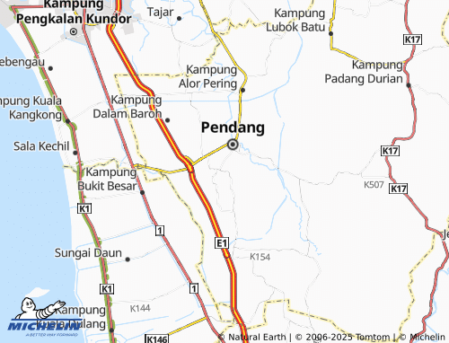 Mappa MICHELIN Taman Dahlia - ViaMichelin