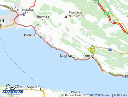 MICHELIN Jesenice map - ViaMichelin