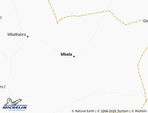 MICHELIN Mbala map - ViaMichelin