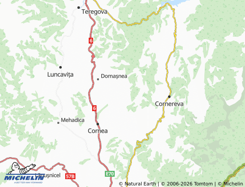 Mapa MICHELIN Cănicea - ViaMichelin