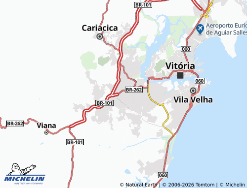 Mapa MICHELIN Campo Grande - ViaMichelin