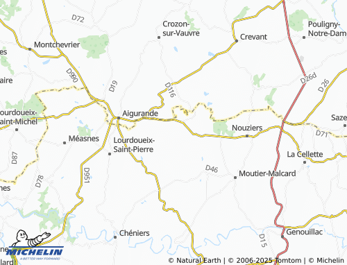 Carte MICHELIN Pollier - ViaMichelin