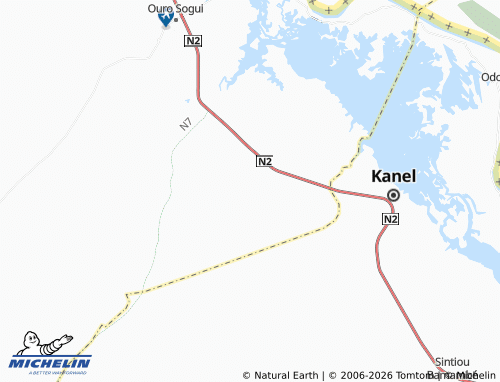 Mapa MICHELIN Tioutinnkobé - ViaMichelin