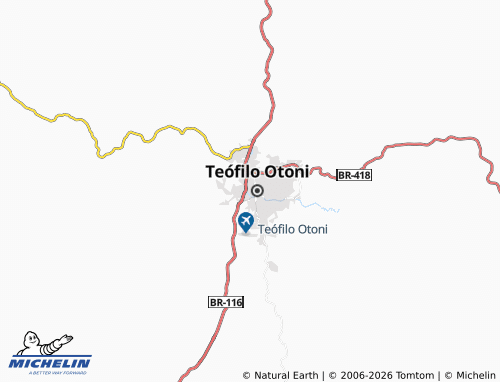 MICHELIN Cidade Alta map - ViaMichelin