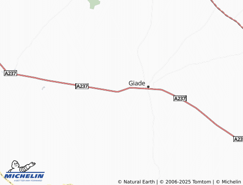 MICHELIN Doguwa map - ViaMichelin
