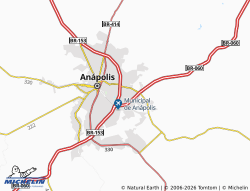 Mappa MICHELIN Chácaras Americanas - ViaMichelin