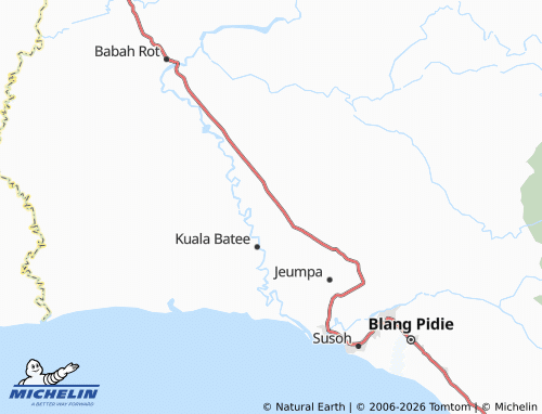Mappa MICHELIN Krueng Panto - ViaMichelin
