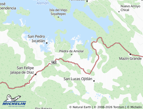 MICHELIN Piedra de Amolar map - ViaMichelin