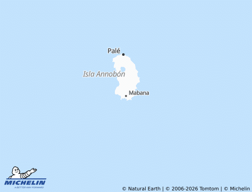 MICHELIN Mabana map - ViaMichelin