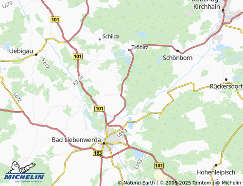 Mapa MICHELIN Rothstein - ViaMichelin