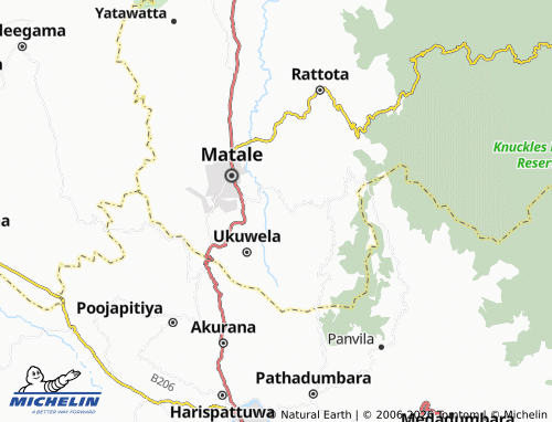 Kaart MICHELIN Nawarathnagoda - ViaMichelin