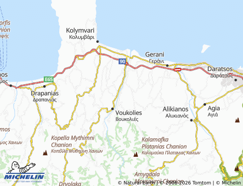 Carte MICHELIN Neriana - ViaMichelin