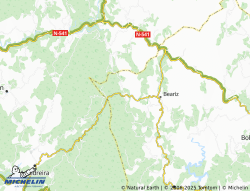 MICHELIN Doade map - ViaMichelin