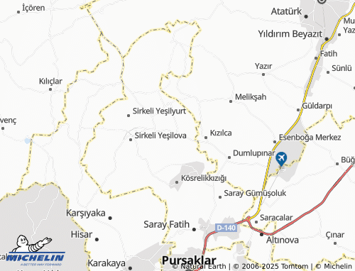 MICHELIN Karşıyaka map - ViaMichelin
