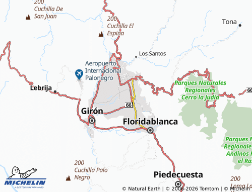 Mapa MICHELIN Aeropuerto - ViaMichelin