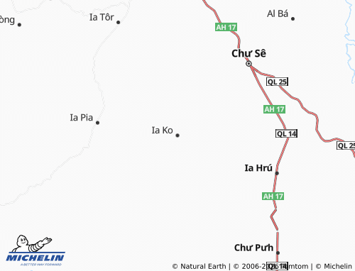Mapa MICHELIN Ia Ko - ViaMichelin