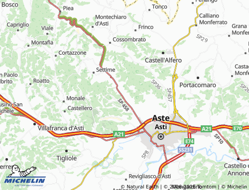 Mappa MICHELIN Valmairone - ViaMichelin