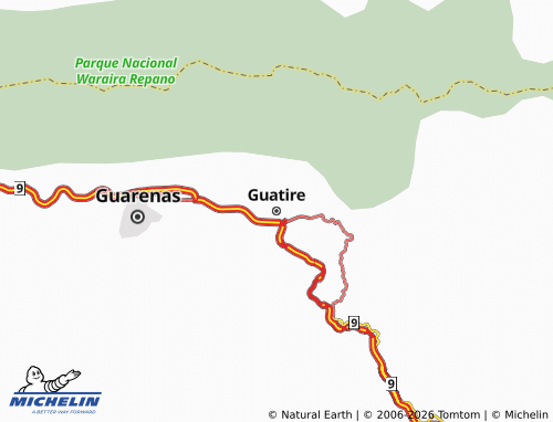 Carte MICHELIN Guatire - ViaMichelin