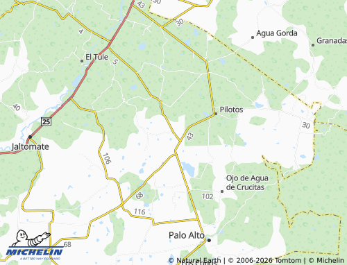 MICHELIN-Landkarte El Novillo - ViaMichelin