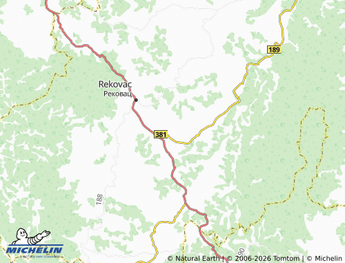 Mapa MICHELIN Kavadar - ViaMichelin
