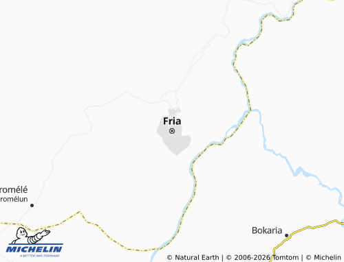 Mapa MICHELIN Fria - ViaMichelin