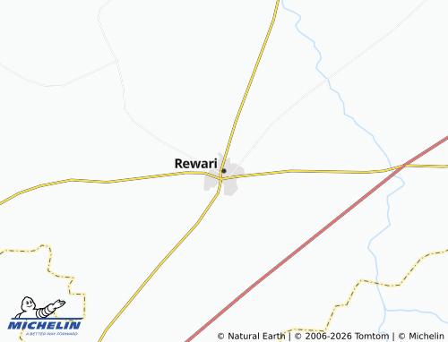Mappa MICHELIN Rewari - ViaMichelin