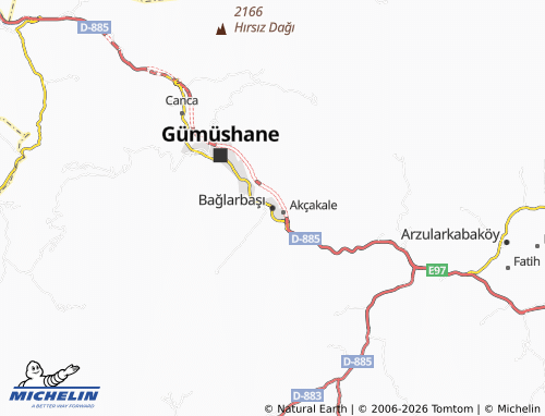 MICHELIN Bağlarbaşı map - ViaMichelin