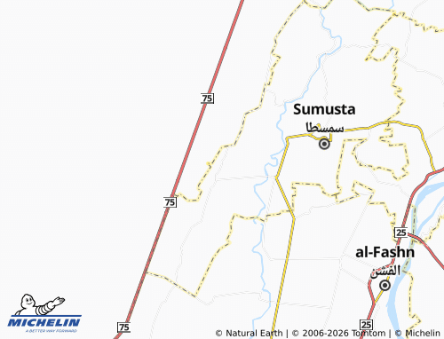 Mappa MICHELIN al-'Amana - ViaMichelin