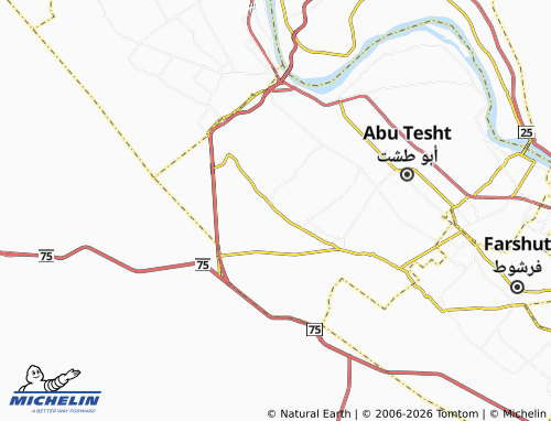 Mapa MICHELIN Bilad al-Mal al-Bihari - ViaMichelin