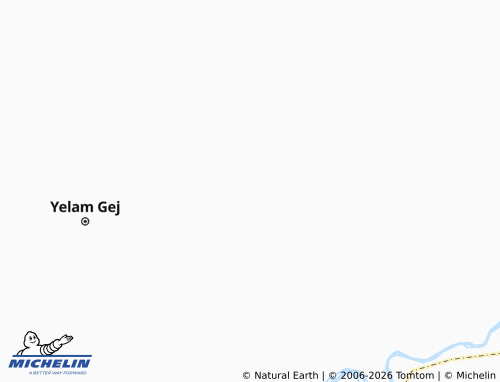 MICHELIN Yesibech map - ViaMichelin